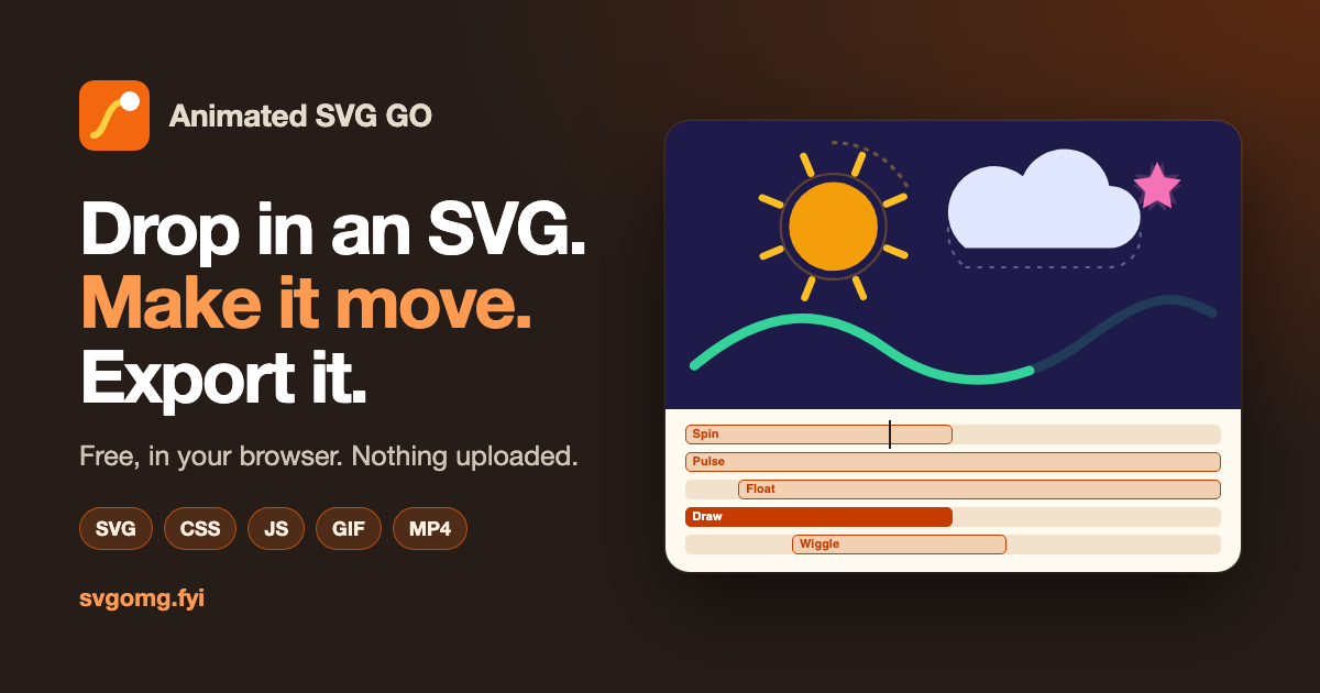 Animated SVG GO